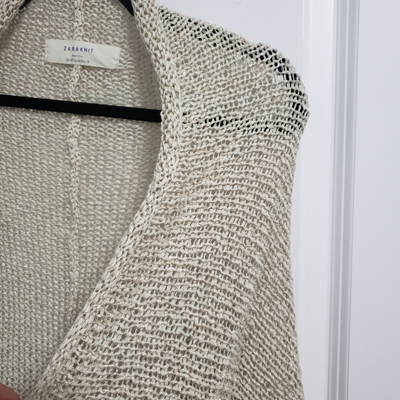 ZARA Open Knit Cardigan - Picture 4 of 8